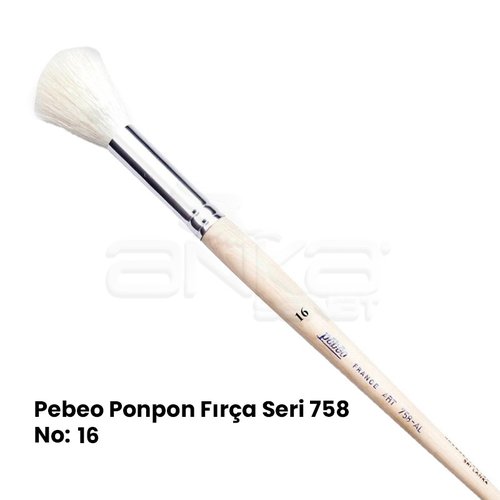 Pebeo 758 Seri Ponpon Fırça