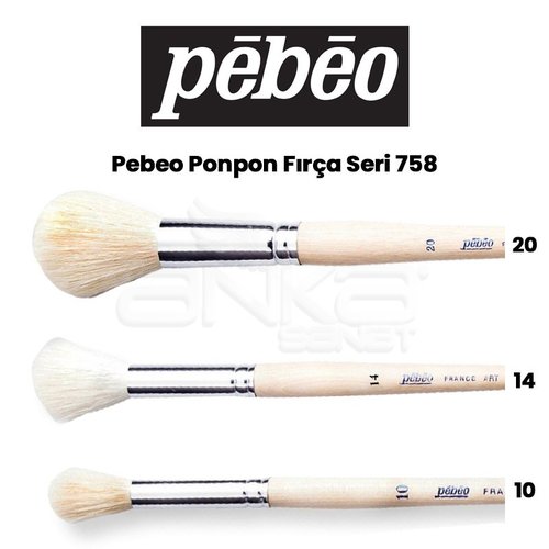 Pebeo 758 Seri Ponpon Fırça