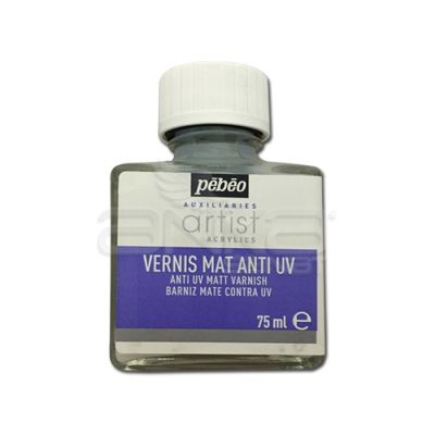 Pebeo Artist Acrylics Anti Uv Matt Varnish 75ml 520400