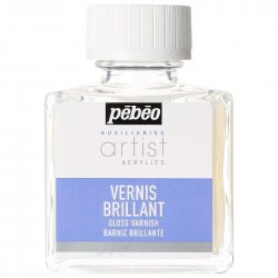 Pebeo Artist Acrylics Gloss Varnish Parlak Vernik - Thumbnail