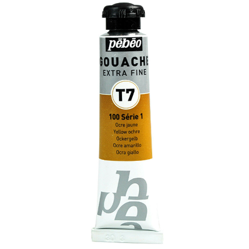 Pebeo Extrafine T7 Guaj Boya 20ml Seri:1 100 Yellow Ochre - 100 Yellow Ochre