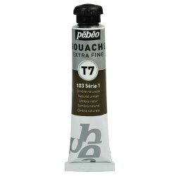 Pebeo - Pebeo Extrafine T7 Guaj Boya 20ml Seri:1 103 Natural Umber