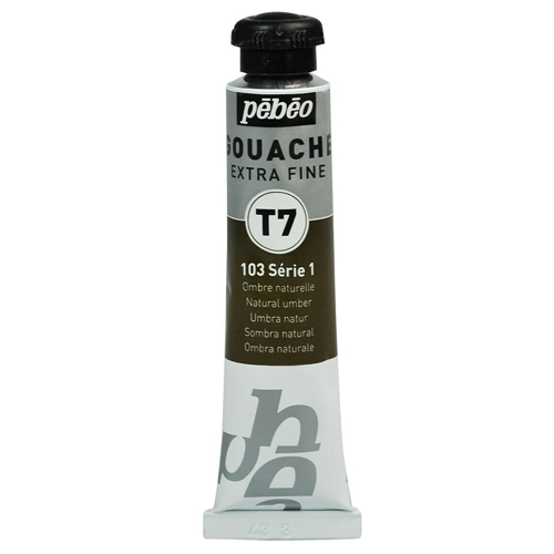 Pebeo Extrafine T7 Guaj Boya 20ml Seri:1 103 Natural Umber - 103 Natural Umber