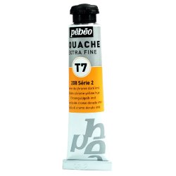 Pebeo - Pebeo Extrafine T7 Guaj Boya 20ml Seri:2 208 Golden Chrome Yellow