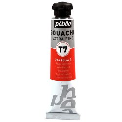 Pebeo - Pebeo Extrafine T7 Guaj Boya 20ml Seri:2 216 Vermilion Red