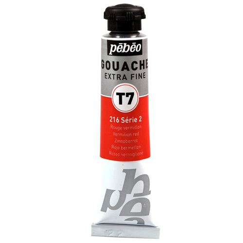 Pebeo Extrafine T7 Guaj Boya 20ml Seri:2 216 Vermilion Red