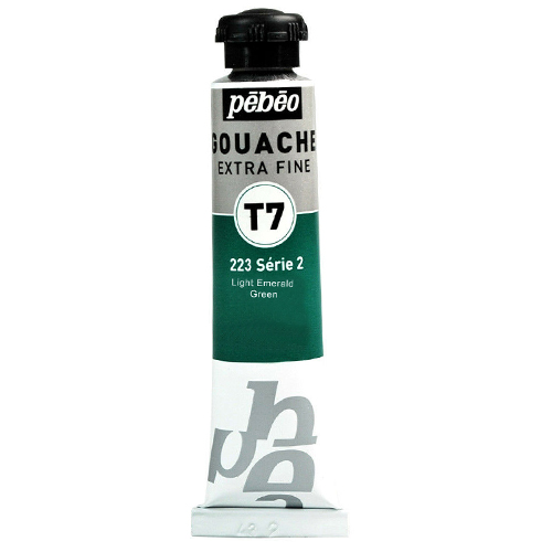 Pebeo Extrafine T7 Guaj Boya 20ml Seri:2 223 Light Emerald Green - 223 Light Emerald Green