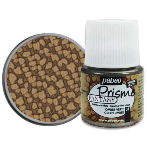 Pebeo Fantasy Prisme 45ml Green Umber - Green Umber