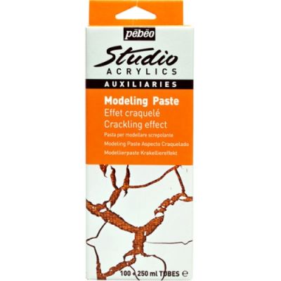 Pebeo Modeling Paste Studio Çatlatma Rölyef Macunu 100+250ml