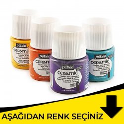 Pebeo - Pebeo Seramik Boyası 45ml Sarı Tonlar