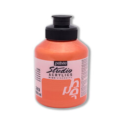 Pebeo - Pebeo Studio Akrilik Boya 353 İridescent Orange Yellow 500ml