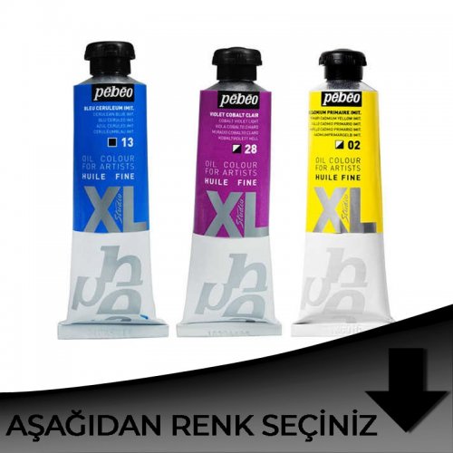 Pebeo Huile Fine XL 37ml Yağlı Boya Siyah Tonlar