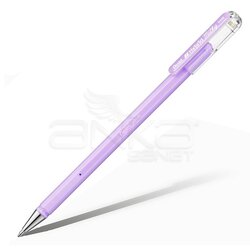 Pentel - Pentel Hybrid Milky K108 0.8mm Jel Kalem Pastel Violet