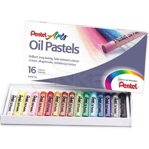 Pentel Yağlı Oil Pastel 16 Renk