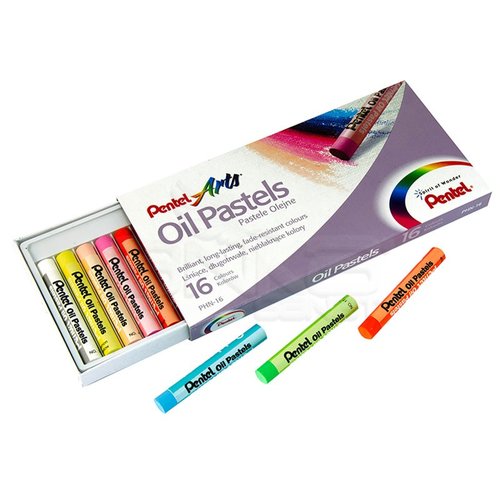 Pentel Yağlı Oil Pastel 16 Renk