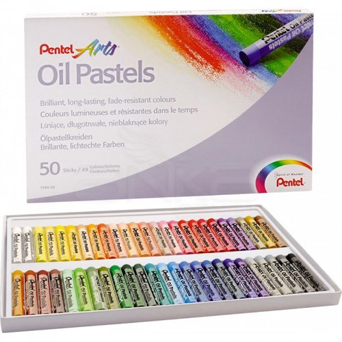 Pentel Yağlı Oil Pastel 50 Renk