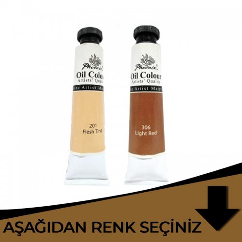 Phoenix Yağlı Boya 180ml Kahverengi Tonlar