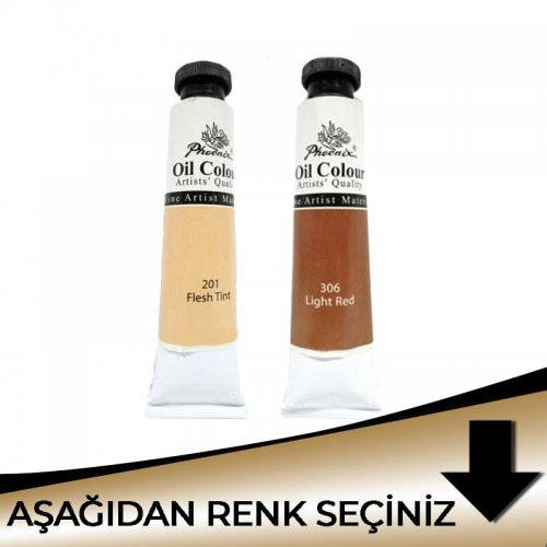 Phoenix Yağlı Boya 180ml Metalik Tonlar