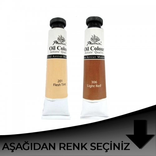 Phoenix Yağlı Boya 180ml Siyah Tonlar