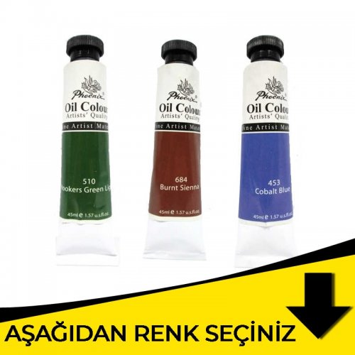 Phoenix Yağlı Boya 45ml Sarı Tonlar