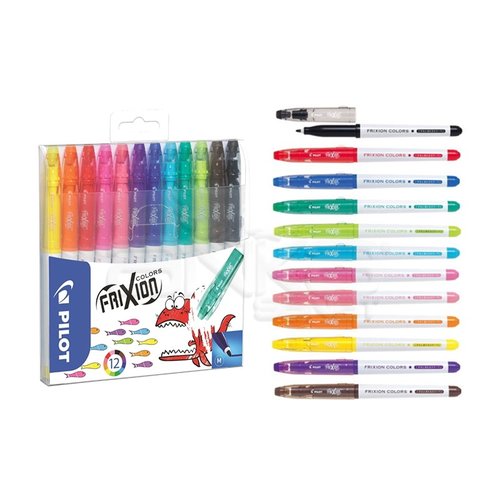 Pilot Frixion Colors Marker 12li Set