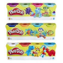 Play-Doh - Play-Doh Oyun Hamuru 4 Renk 6509