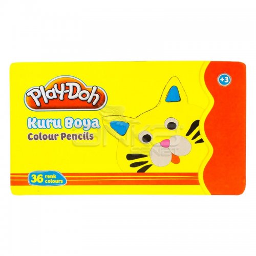 Play-Doh Teneke Kutu Kuru Boya 36 Renk KU015