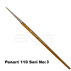 Ponart 110 Seri Samur Fırça - Thumbnail