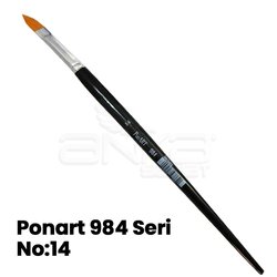 Ponart 984 Seri Kedi Dili Fırça - Thumbnail