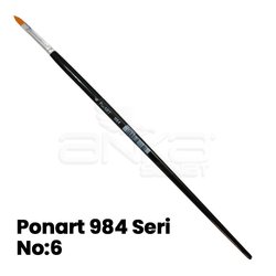 Ponart 984 Seri Kedi Dili Fırça - Thumbnail