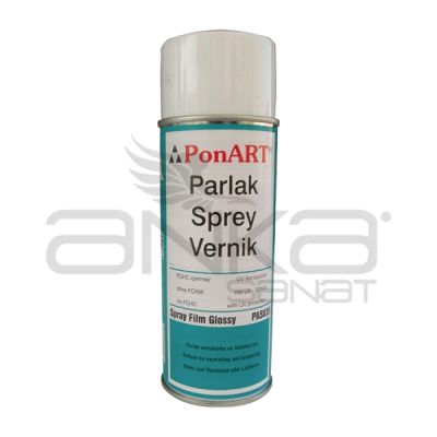 Ponart Parlak Sprey Vernik PAS839 -Sprey Film Glossy- 400ml