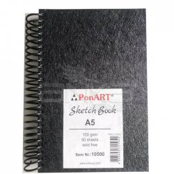 Ponart Sketch Book Yandan Spiralli Çizim Defteri 100g - Thumbnail