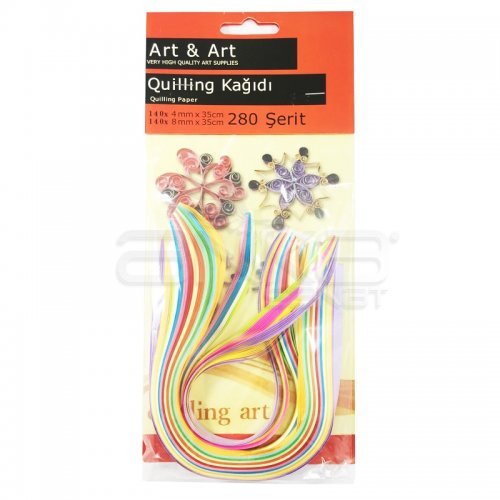 Quilling Kağıdı 35cm 280 Şerit Kod:QP-280