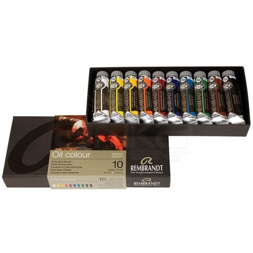 Rembrandt Oil Colour Box Yağlı Boya Seti Basic 10x15ml