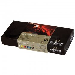 Rembrandt Oil Colour Box Yağlı Boya Seti Basic 10x15ml - Thumbnail