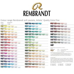 Rembrandt Soft Pastel Gen. Sele. yarım boy 120li Set - Thumbnail