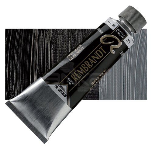 Rembrandt Yağlı Boya 150ml Seri 1 701 Ivory Black - 701 Ivory Black