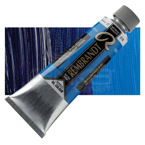 Rembrandt Yağlı Boya 150ml Seri 3 576 Phthalo Blue Green - 576 Phthalo Blue Green