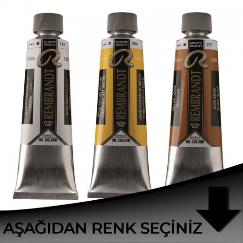 Rembrandt Yağlı Boya 150ml Siyah Tonlar