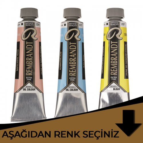 Rembrandt Yağlı Boya 40ml Kahverengi Tonlar