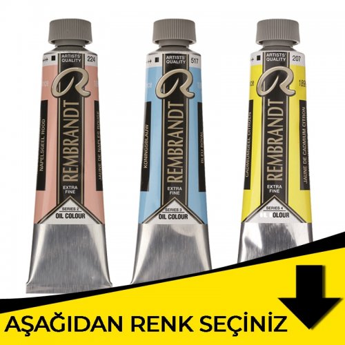 Rembrandt Yağlı Boya 40ml Sarı Tonlar