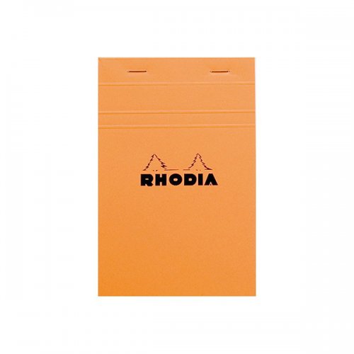 Rhodia Basic Çizgili Bloknot Turuncu Kapak 80g 80 Yaprak 11x17cm