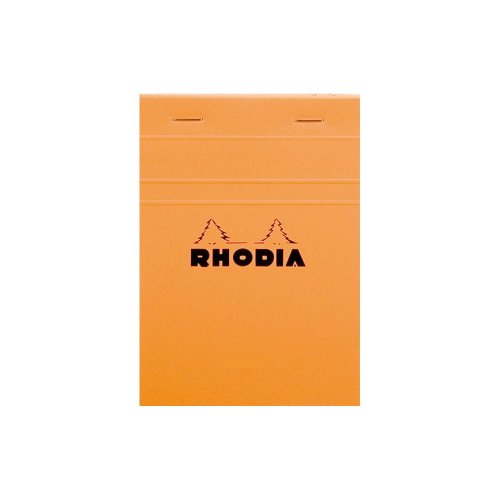 Rhodia Basic Çizgili Bloknot Turuncu Kapak 80g 80 Yaprak A6