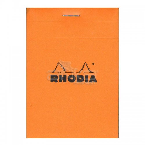 Rhodia Basic Çizgili Bloknot Turuncu Kapak 80g 80 Yaprak