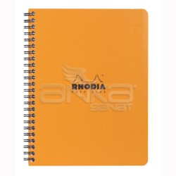 Rhodia - Rhodia Basic Kareli Defter Spiralli 80g 80 Yaprak