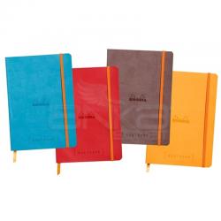 Rhodia - Rhodia Boutique Rodiarama Italyan Deri Yumuşak Kapak Noktalı A6