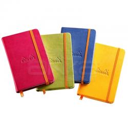 Rhodia - Rhodia Boutique Rodiarama Renkler Italyan Deri Çizgisiz Defter A5