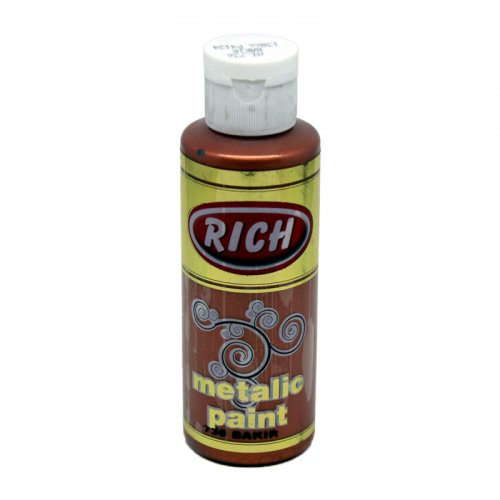 Rich Akrilik Metalik Boya 120ml 736 Bakır