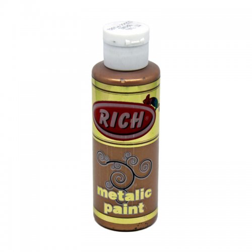 Rich Akrilik Metalik Boya 120ml 740 Bronz - 740 Bronz