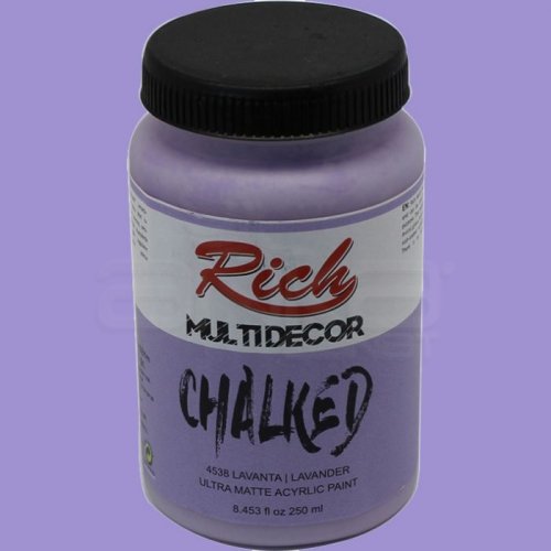 Rich Multi Decor Chalked Akrilik Boya 250ml 4538 Lavanta